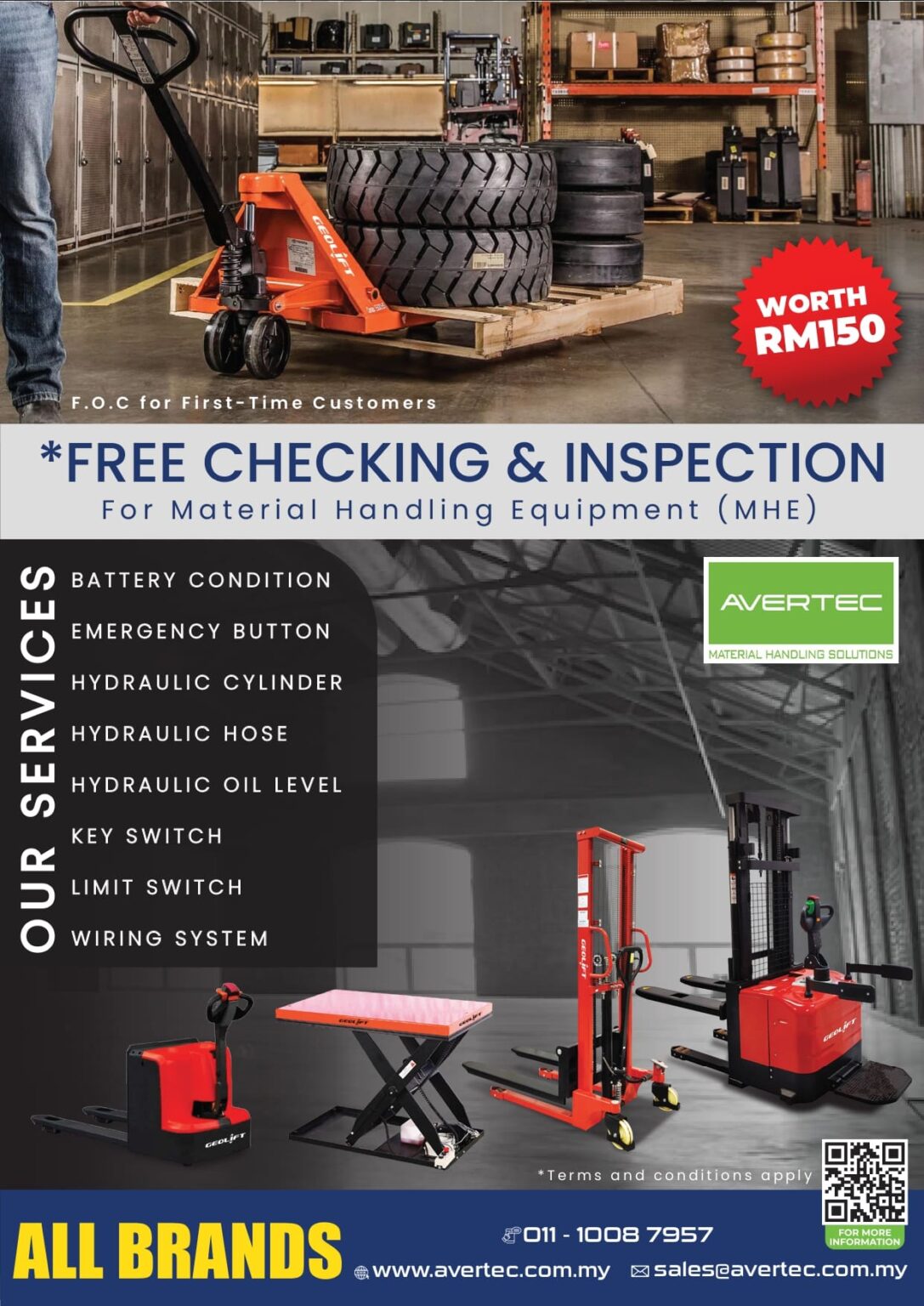 Malaysia’s #1 Material Handling Equipment Supplier | Avertec